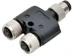 [1x3-Pin M8 to 2x3-Pin M8 Splitter] 1x3-Pin M8 to 2x3-Pin M8 Splitter