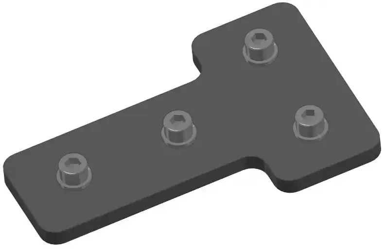 [T-Shaped Profile Angle Connector 80-120] PAC-T-80-120