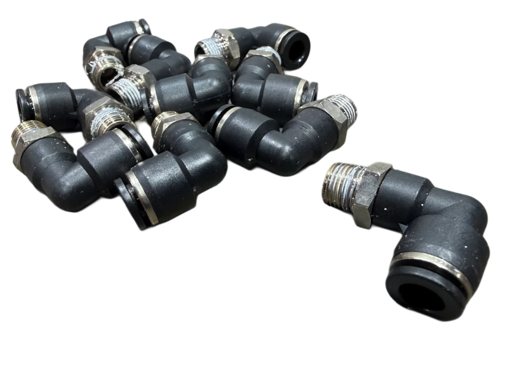 [Pneumatic L Connector G1/8 to M6] PLC-18-6