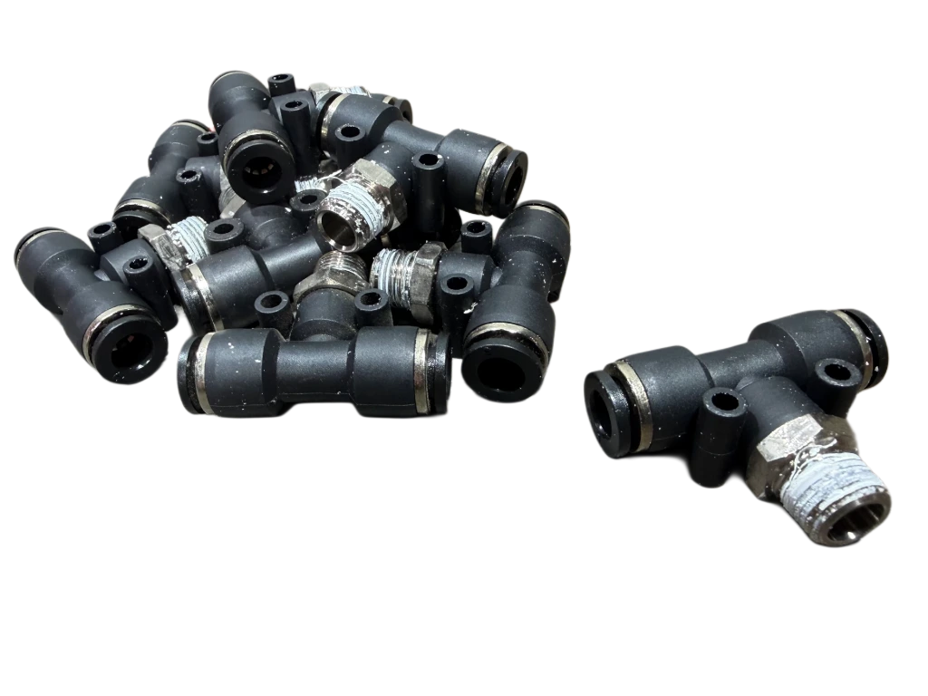 [Pneumatic T Connector G1/8 to M6] PTC-18-6