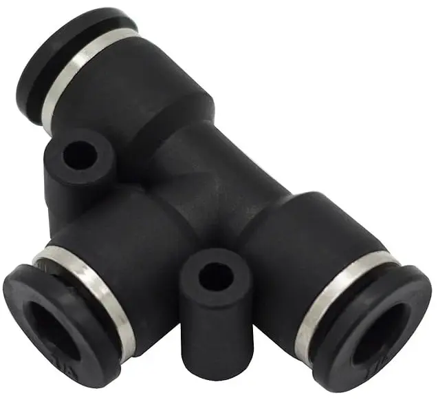 [Pneumatic T Connector 6-6-6] PTC-6-6-6 (10 per unit)