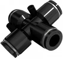 [Pneumatic X Connector 6-6-6] PXC-6-6-6 (10 per unit)