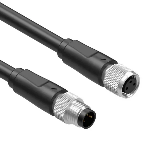 [Interface Cable M8 3-Pin 3-Socket 1M] KAB-M8-3P (1M)