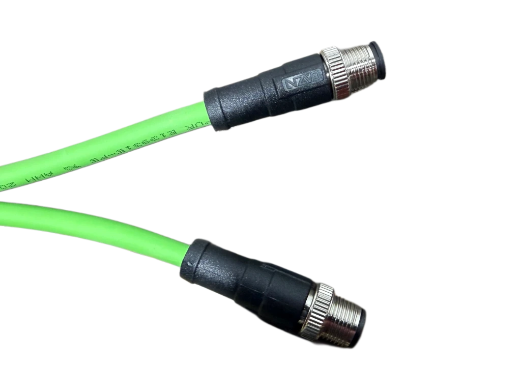 [Interface Cable M12 2x 4-Pin 1M] KAB-EN-M12-4P (1M)