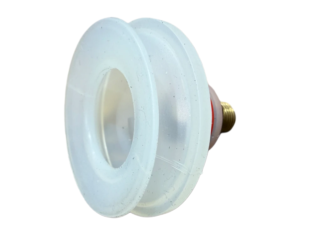 [White Silicone 40mm Suction Cup G1/8 Thread] SC1-40-SI-18