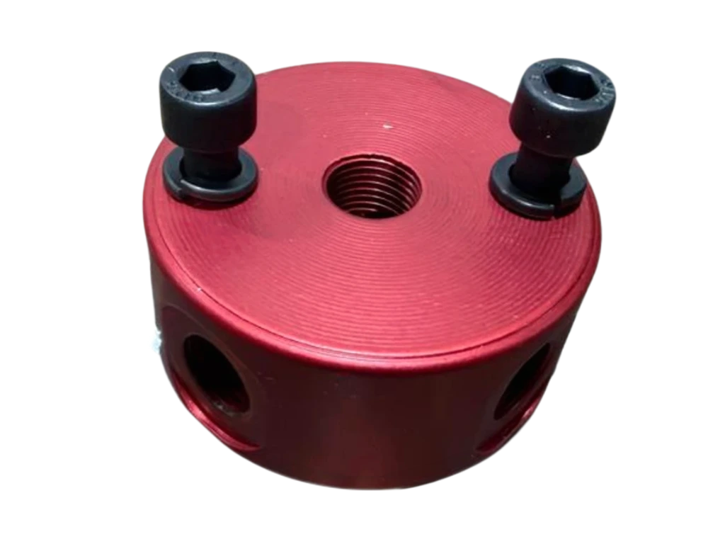 [1-Circuit 4-Ports G1/8-G1/8 Manifold Direct Connect to Profile [13060]] AVMD-1-4-18-18